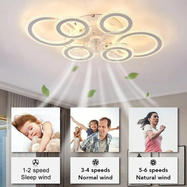 Ceiling Fan Light Flush Mount Ceiling Fan