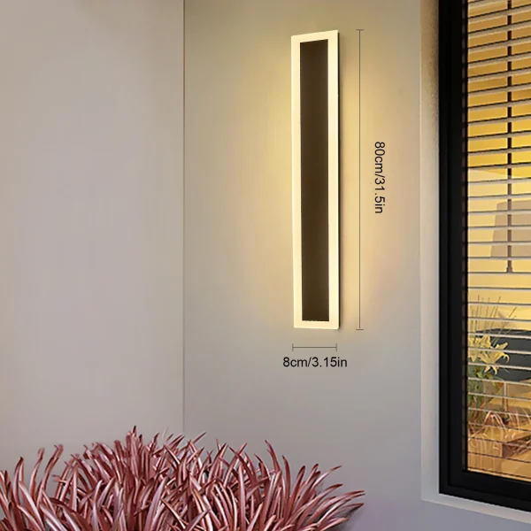LOYALHEARTD LED Wall Light 80cm Waterproof Outdoor